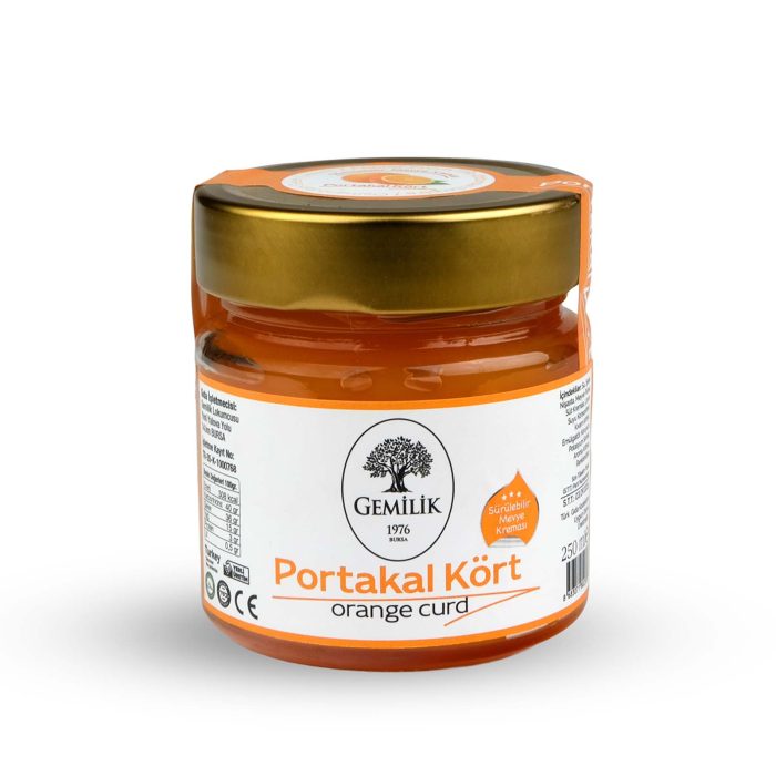 Portakal Kört (Sürülebilir Meyve Kreması) 250 ml - Görsel 1